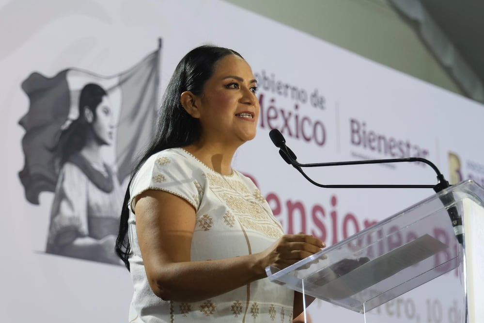 Foto: Presidencia (Pensión Bienestar 2026: Ariadna Montiel confirma inversión de un billón de pesos para asegurar pagos)