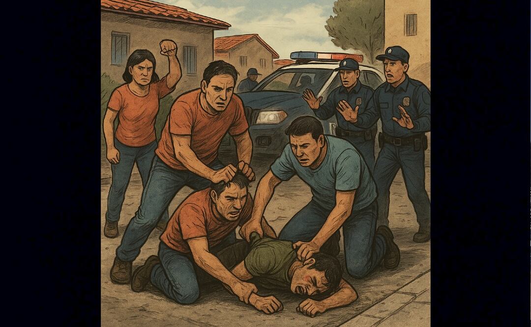 Lo lincharon con todo y su metralleta ¿aprendió la lección esta rata?
Imagen Ilustrativa: IA