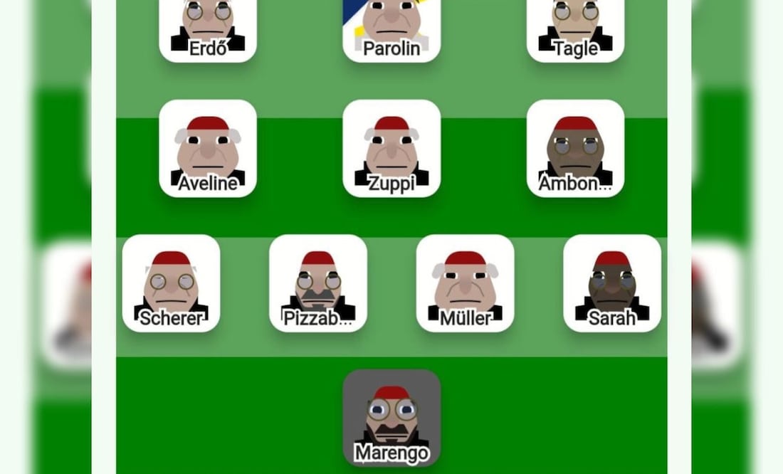 Videojuego para elegir al nuevo papa. Foto: (Especial)