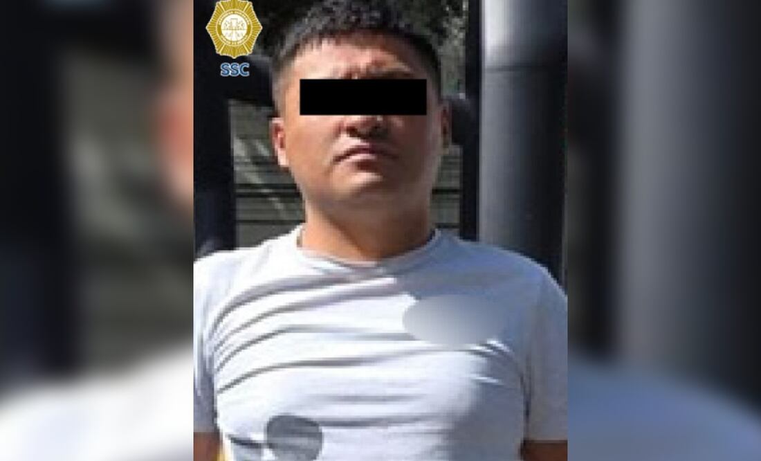Detenido en Xochimilco (Foto: Especial)