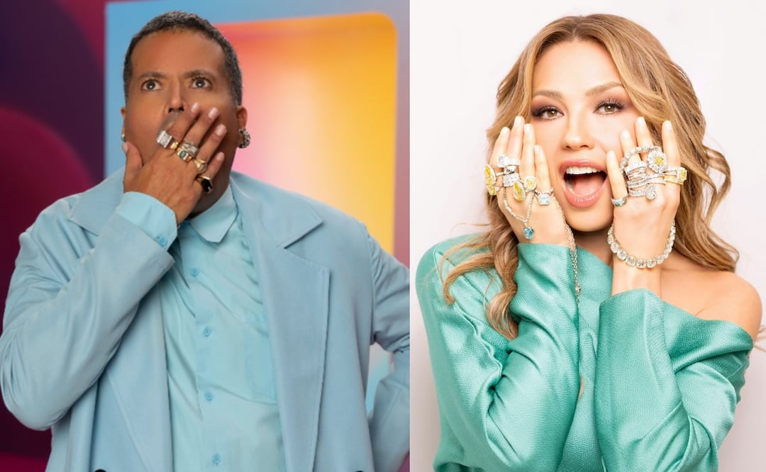 Aldo Rendón y Thalía (Vía: Redes)