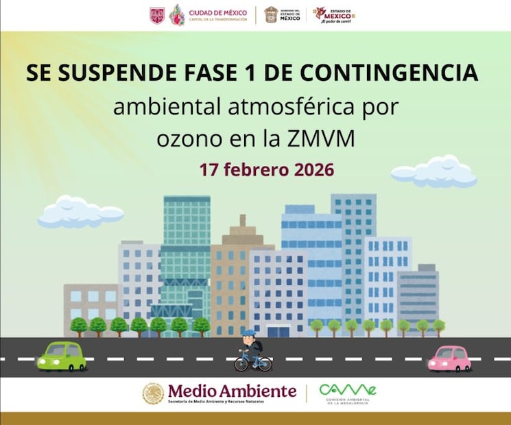Imagen: Especiales (Suspenden contingencia ambiental en la CDMX y Edomex)