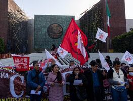 Maestros de la CNTE amenazan con sabotear el Mundial 2026 tras paro en CDMX