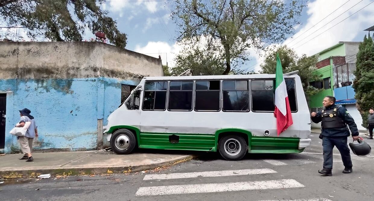 Accidente en la CDMX (Foto: Juan Martínez)