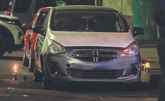 La GAM se tiñó de rojo: Se echan a dos hombres con arma blanca