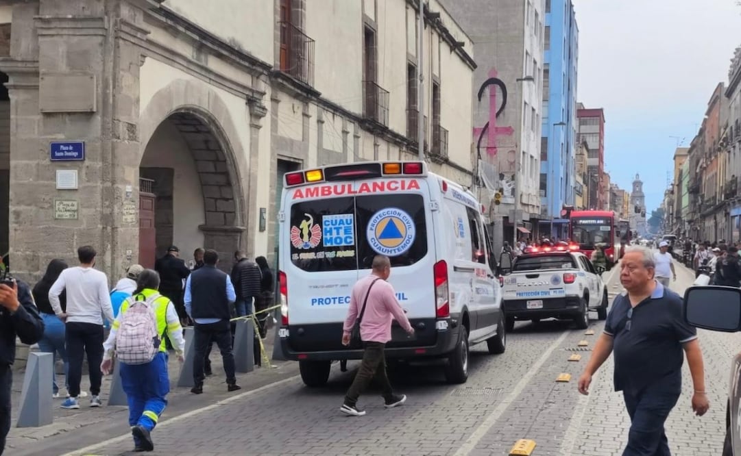 Asesinato a un hombre en calle del Centro Histórico. Foto: Especial