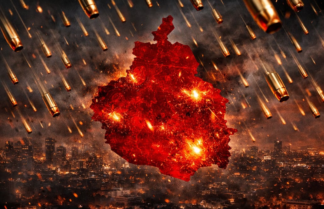 CDMX vive jornada violenta: Reportan al menos 7 ataques armados en menos de 24 horas (Foto: Creada con IA)