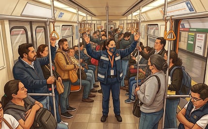 ¿Te agarra el simulacro en el Metro? Esto debes hacer si estás dentro del vagón