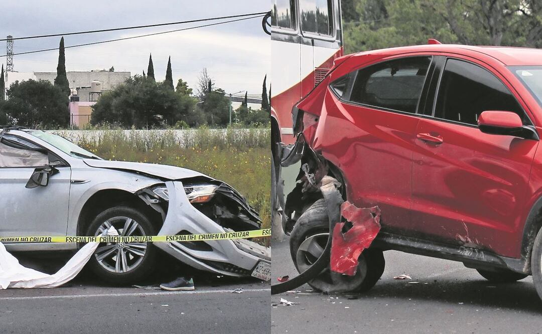 Automovilista muere al salir proyectado por el quemacocos tras choque, en la México-Pirámides