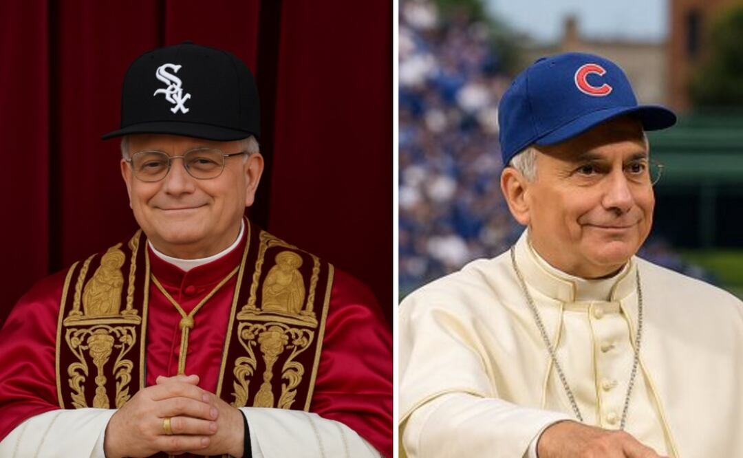 Foto: Especiales (León XIV: Fanáticos de Chicago hacen memes sobre el papa y su afición al beisbol ¿Cachorro o media blanca?)