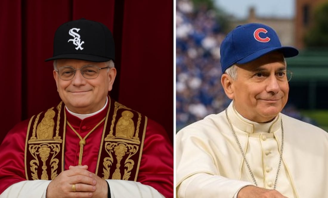 Foto: Especiales (León XIV: Fanáticos de Chicago hacen memes sobre el papa y su afición al beisbol ¿Cachorro o media blanca?)