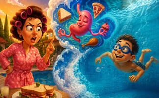 Mitos de mamá: ¡No te metas a nadar después de comer!... ¿en verdad es malo?