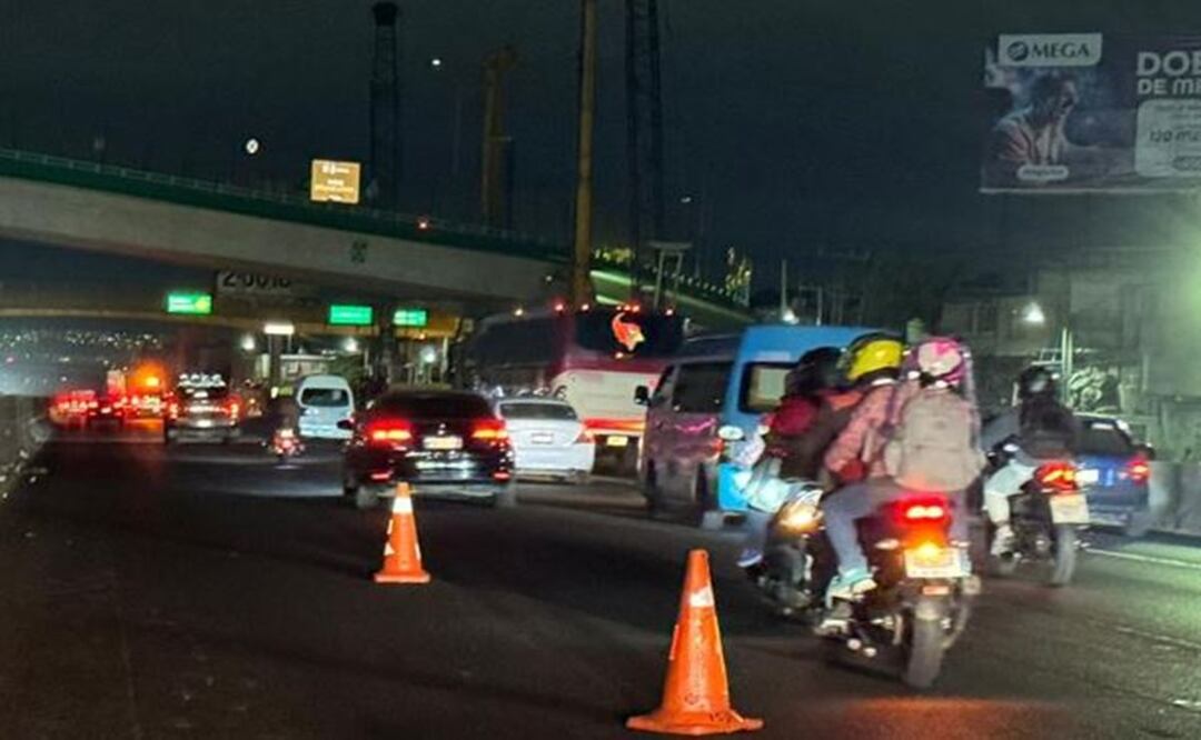 Pareja de bikers ya no llegaron al Día del Amor, murieron en la México-Puebla hoy