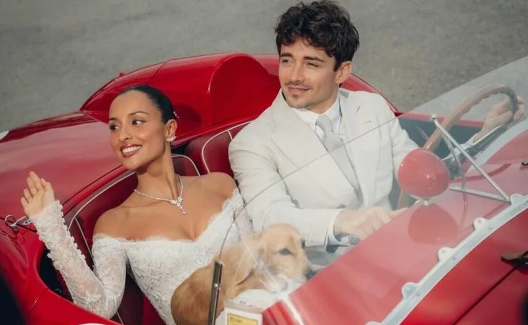 Sin excesos y con estilo: la boda civil de Leclerc y Alexandra en Mónaco
Imagen: Redes Sociales