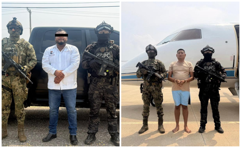 ¡Con las manos en el istmo! Detienen al presidente municipal de Juchitán y a su mano derecha