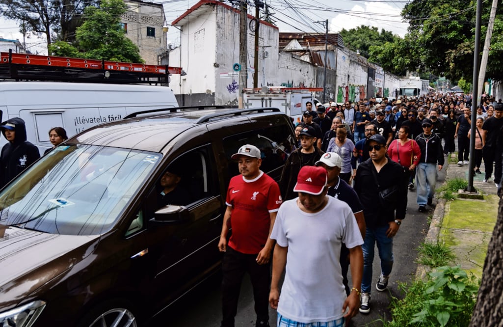 Le dan el último adiós al taquero que murió en la explosión de Álvaro Obregón (Foto: Hugo Salvador)