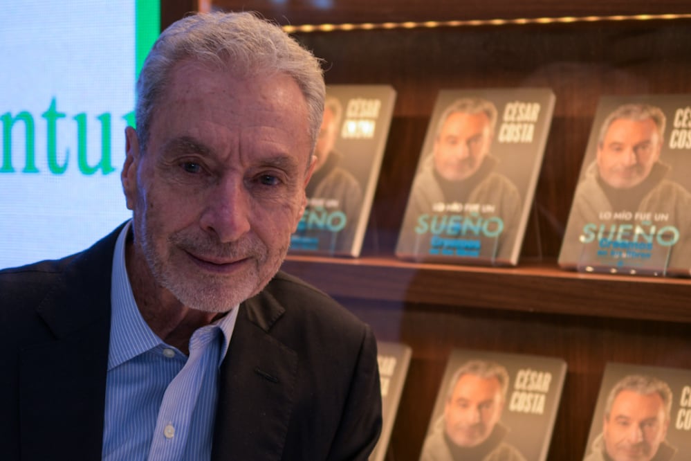 César Costa cumple 85 años y celebra con su libro "Lo mío fue un sueño" (Foto: Santiago Cadena)