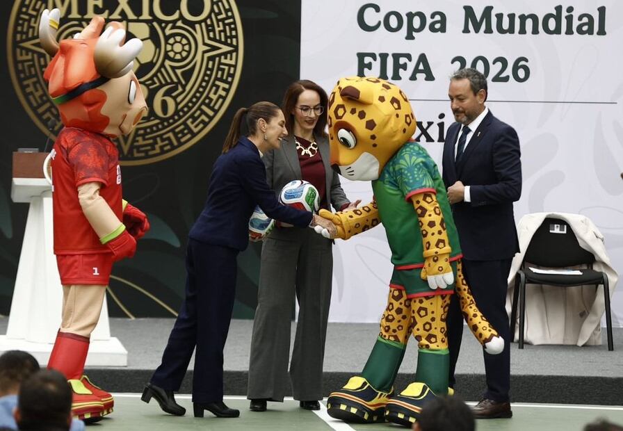 Claudia Sheinbaum presenta el “Mundialito Social 2026”: deporte, inclusión y alegría rumbo al Mundial. Foto: (Berenice Fregoso)