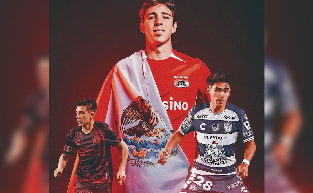 Estrellas juveniles del TRI. Foto: (Especial)