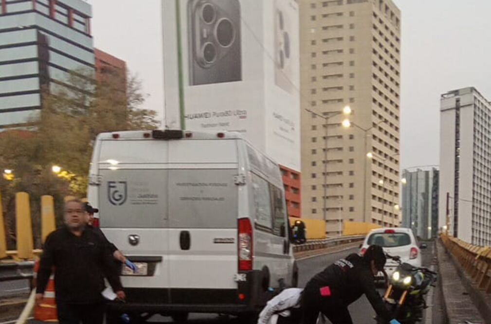 Muere biker en CDMX (Foto: Francisco Rodríguez)