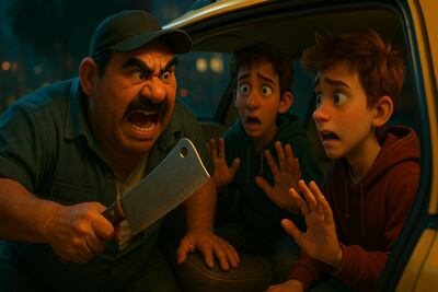 El "Roñas" evitó un asalto en su taxi con puro barrio, ¿cómo enfrentó a los rateros?