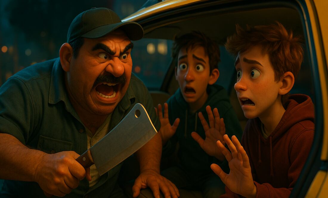 Historias de taxis (Foto: Creada con IA)