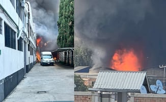 Fuerte incendio en Tláhuac: enorme columna de humo alarma a vecinos hoy 1 de mayo 2026