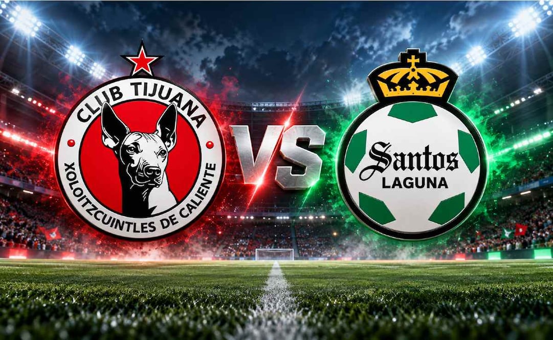 Tijuana vs Santos EN VIVO. Foto: (IA)