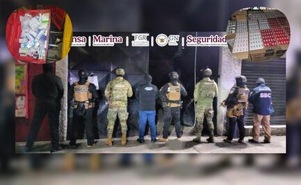 Operativo en Tepito: Decomisan vapeadores y mercancía pirata con apoyo de Marina y Guardia Nacional