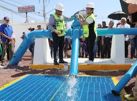 Tras años de crisis, miles de familias ya reciben más agua en Ecatepec