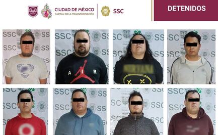 Desarticulan banda de montachoques en límites de CDMX y Edomex