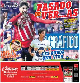 Portada El Gráfico | Lunes 3 de noviembre 2025