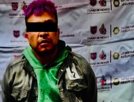 Detienen a "El Farrukito de Tepito" por narcomenudeo, en la colonia Morelos