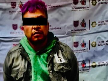 Detienen a "El Farrukito de Tepito" por narcomenudeo, en la colonia Morelos
