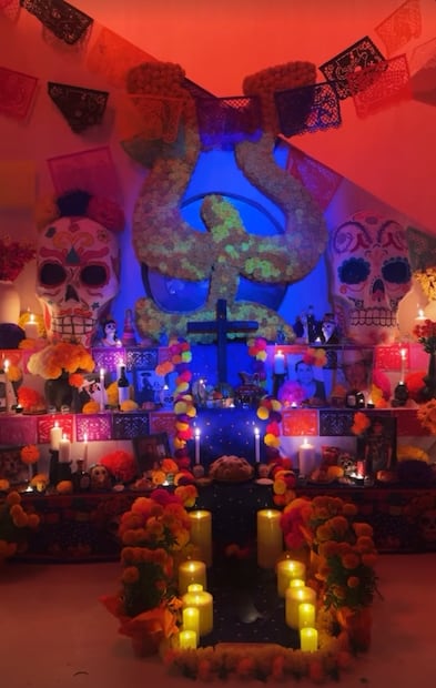 Ofrenda Angela y Nodal
Foto: Instagram