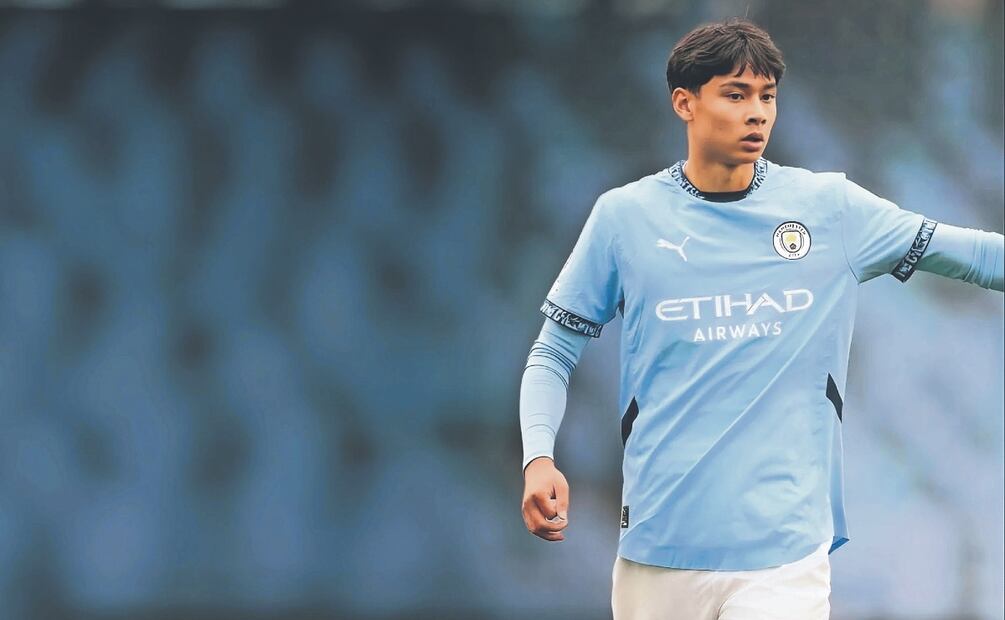 Foto: Especiales (Han Willhoft-King, jugador del Manchester City)