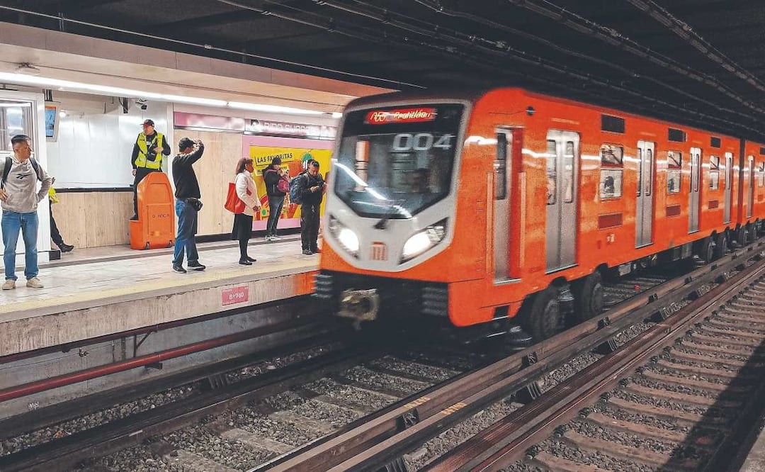 Línea 1 del Metro CDMX. Foto: (Gabriel Pano. El Gráfico)