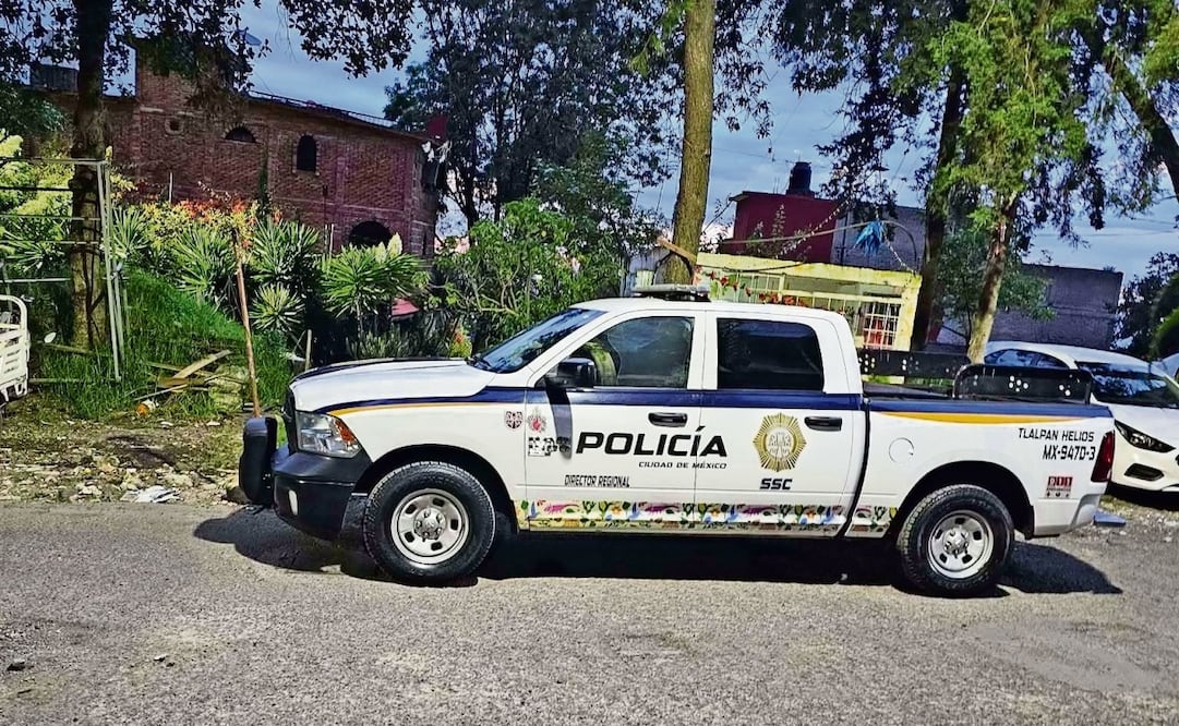 Elementos de la SSC resguardaron el sitio del hallazgo, en lo que se llevaban a cabo las investigaciones correspondientes. Foto: Especial