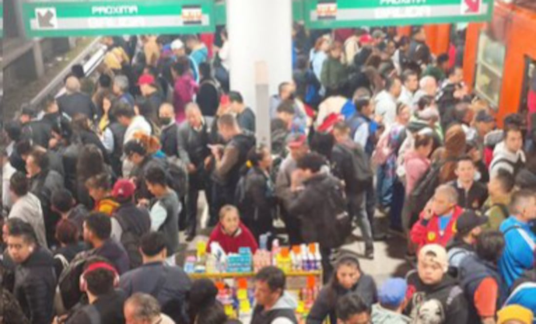 Retrasos en la Línea B del Metro (Foto: X)