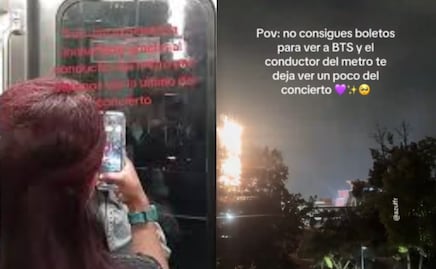 VIDEO: El Metro de CDMX se volvió ARMY durante el último concierto de BTS