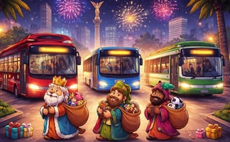 Transporte de madrugada para apoyar a los Reyes Magos en CDMX: Horarios y Rutas 