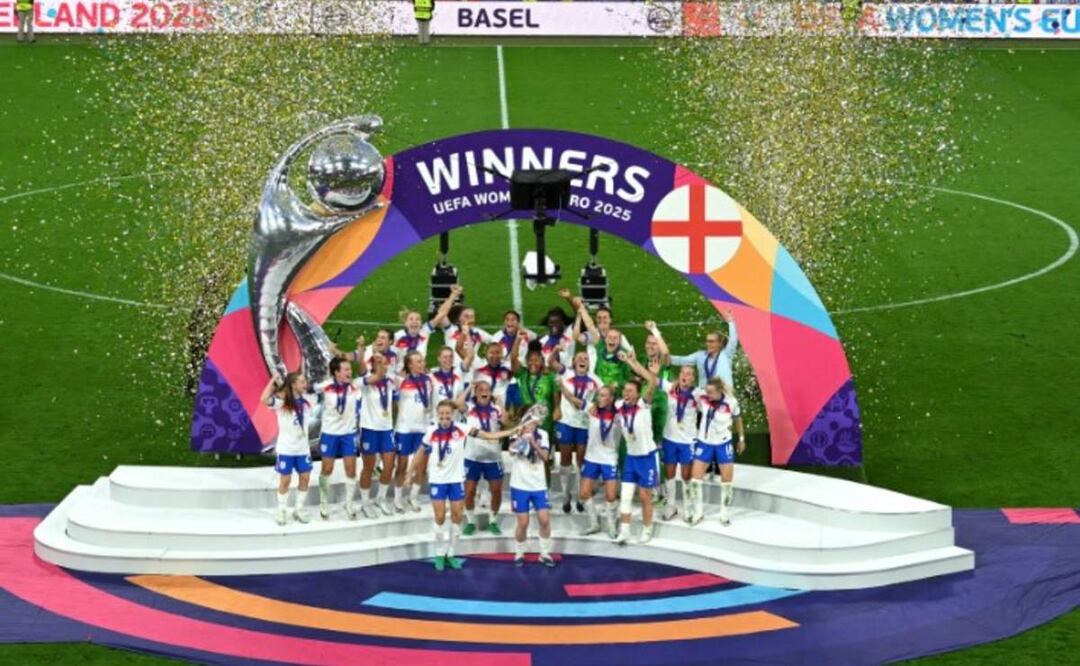 Inglaterra campeona de la Eurocopa Femenina 205. Foto: (UEFA)