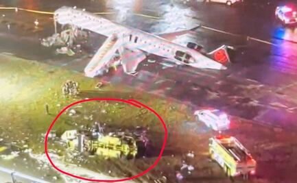 Tragedia en Nueva York: avión de Air Canada choca en pista y mueren piloto y copiloto