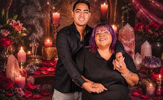 Aimep3 y Geovanni Doble G realizan ritual para proteger su relación