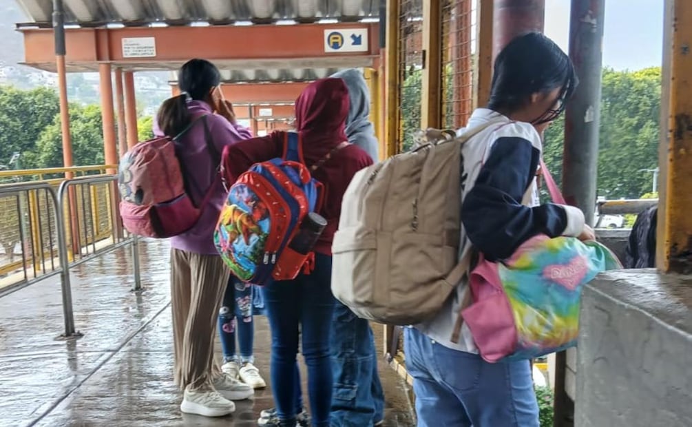 Foto: Lizeth Guzmán (La lluvia afectó el avance de la Línea A del Metro CDMX)