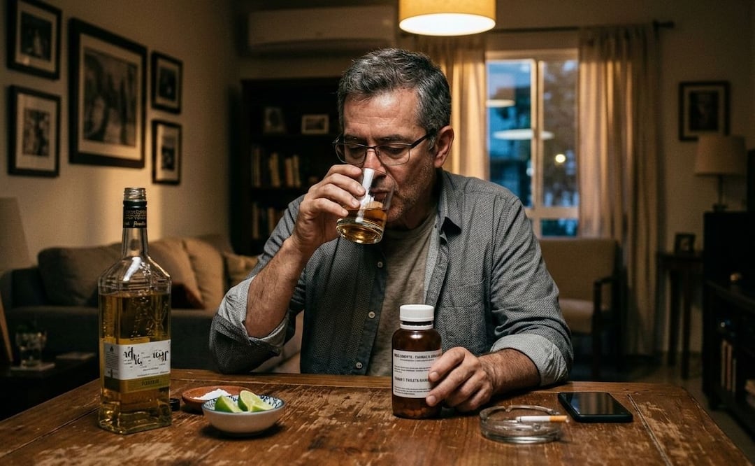 Imagen ilustrativa: IA (Mezclar alcohol con medicinas 5 combinaciones peligrosas que ponen en riesgo tu vida)