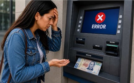 ¿Qué hacer si mi dinero se queda atascado en el cajero al momento de hacer un depósito?