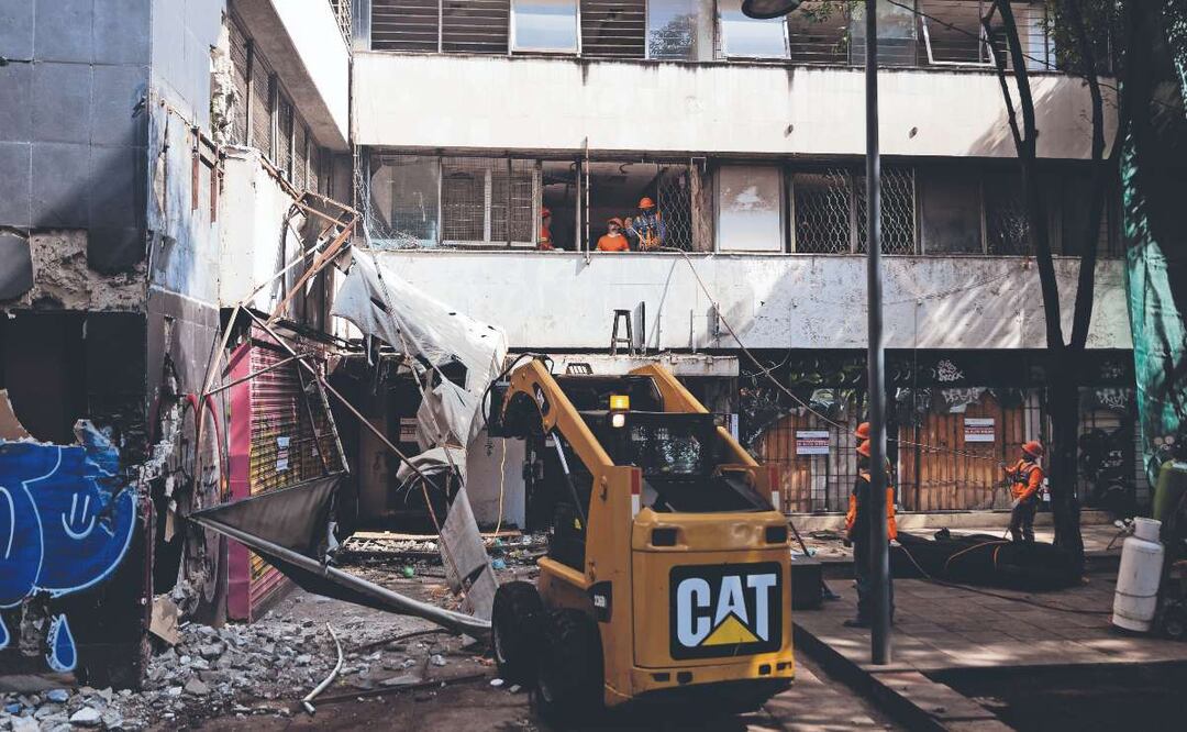 Foto: Hugo Salvador (Demolición de edificios dañados por sismos: Brugada anuncia nuevo programa en CDMX)