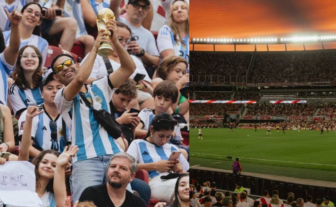 Deudores alimenticios no entrarán a estadios en Argentina. Foto: (Selección de Argentina / River Plate)