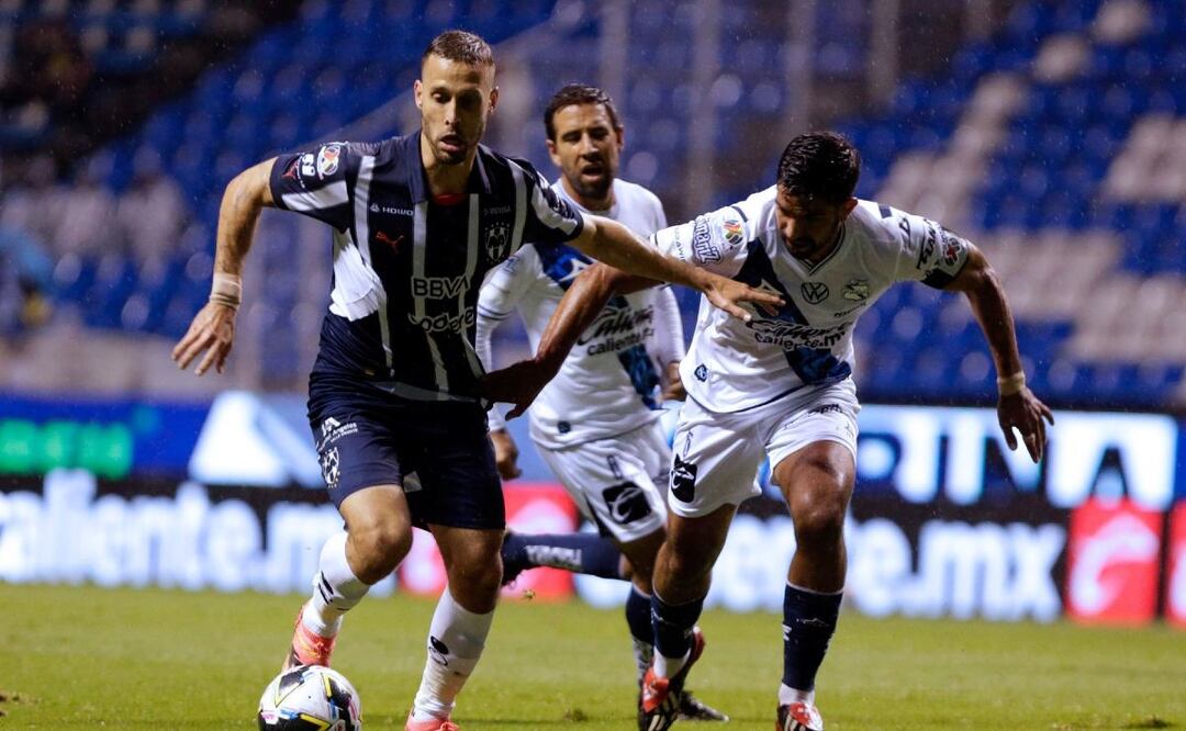 Monterrey derrota al Puebla por marcador de 2-1